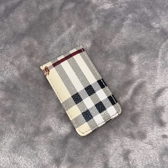 Burberry leather money holder wallet unisex - Picture 4 of 6